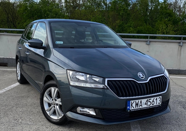 Skoda Fabia cena 48500 przebieg: 45567, rok produkcji 2019 z Kraków małe 781